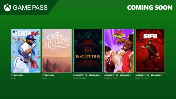 Игры в подписке Game Pass в октябре 2024 года: Sifu, Inscryption, MLB The Show 24, Mad Streets и Open Roads